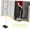 BCOATH 1set Hair Cleaning Broom Dustpan Set Handle for Efficient Floor Cleaning Ergonomic Design Stable Dustpan for Indoor and Outdoor Use view 2