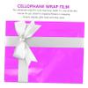 BCOATH Flower Wrapping Paper Wide Cellophane Roll Opp Material for Packaging for Weddings Birthdays and Holidays view 3