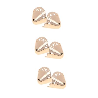 OATIPHO 3pairs Stylish Toe Protective Covers for High Heels and Versatile Shoe Tip Protectors for Weddings Parties and Special Occasions