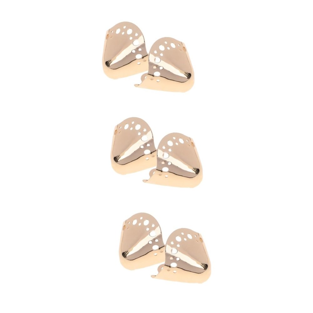 OATIPHO 3pairs Stylish Toe Protective Covers for High Heels and Versatile Shoe Tip Protectors for Weddings Parties and Special Occasions