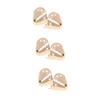 OATIPHO 3pairs Stylish Toe Protective Covers for High Heels and Versatile Shoe Tip Protectors for Weddings Parties and Special Occasions view 1