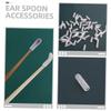 30pcs Silicone Ear Spoon Covers Replacement Sleeves for Ear Cleaning Remover Tool Grade Safe for Adults Boys and Girls view 3