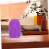 minkissy 2pcs Portable Storage Box Reusable Container Lightweight Material Compact Design for Travel Outdoor Use Convenient Holder for Period Cups Purple view 4
