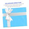 ORFOFE Cellophane Wrapping Paper Roll Wide Opp Packing Film for Flower Bouquets Wrapping Craft Projects Tear-resistant for Special Occasions view 3