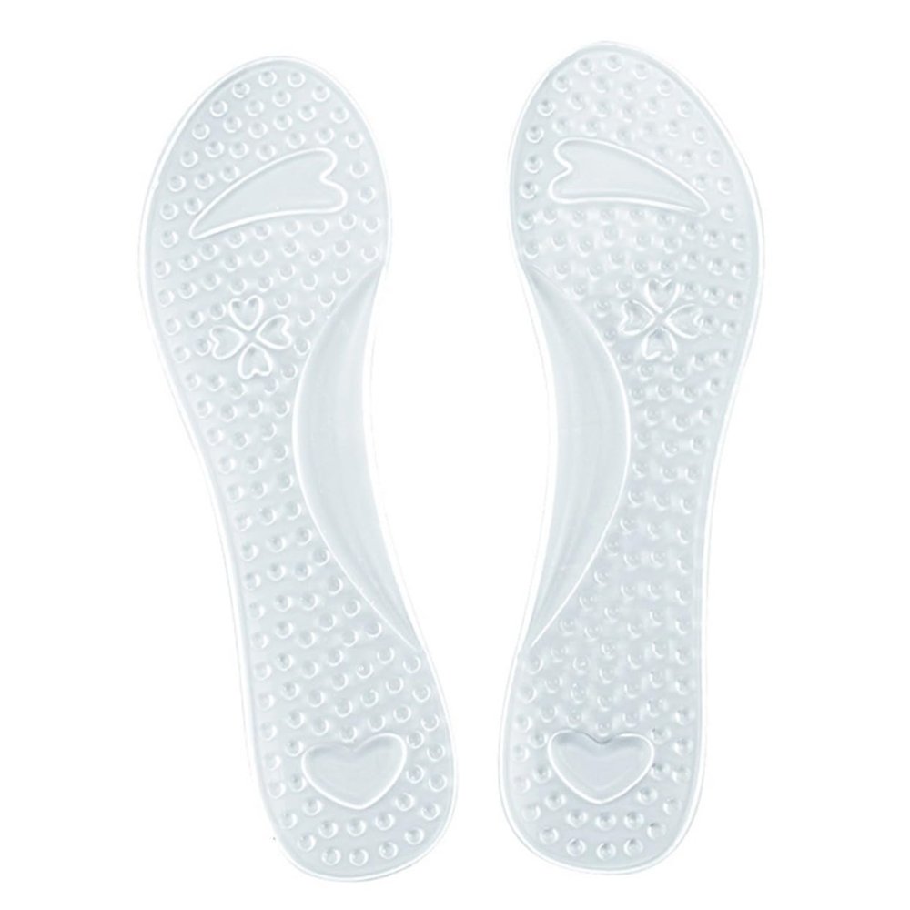GOOHOCHY Gel Insoles for Women Pedicure Tools Foot Pads for Women Heel Inserts for Non-Slip Foot Arch Support Cushion Arch Tool Massager Cushion