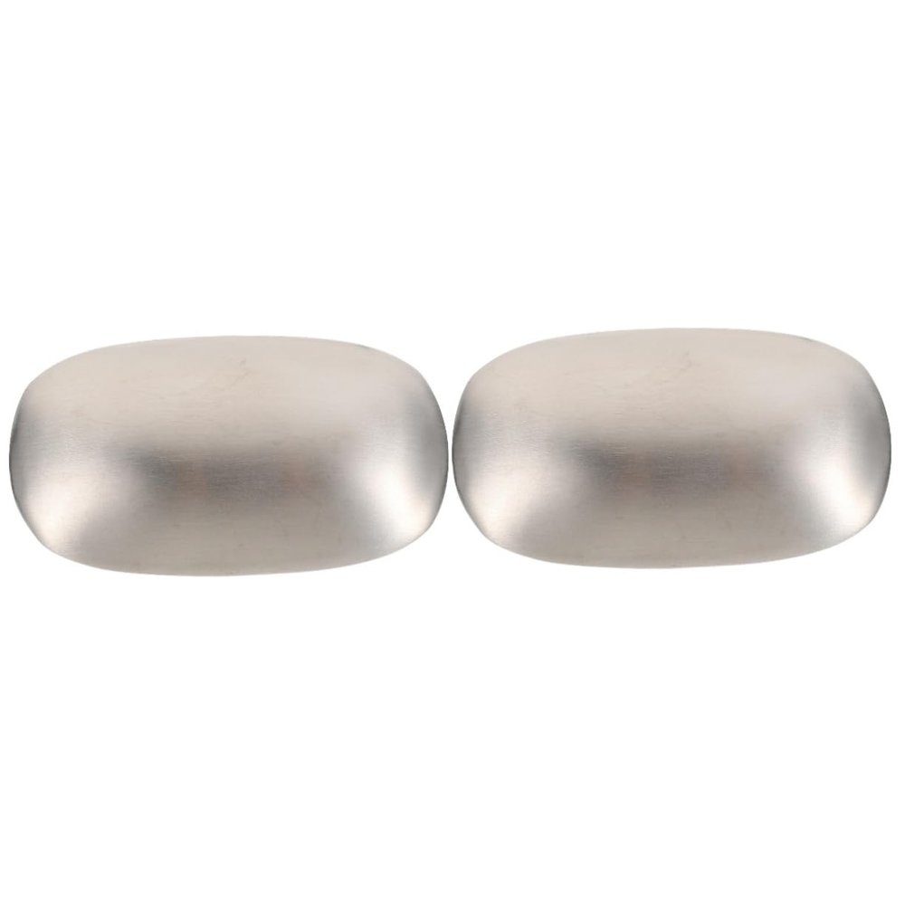 Beatifufu 2pcs Stainless Steel Odor Remover Soap Bar Eliminate Kitchen Smells from Hands for Garlic Onion and Fish for Home Kitchen Use