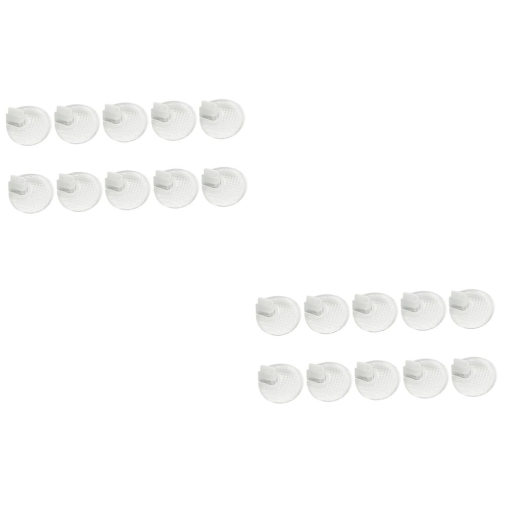 TOVINANNA 10pairs Gel Forefoot Cushions Comfortable Adhesive Insoles for High Heels Slippers Sandals Metatarsal Prevents Rubbing and Chafing