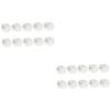 TOVINANNA 10pairs Gel Forefoot Cushions Comfortable Adhesive Insoles for High Heels Slippers Sandals Metatarsal Prevents Rubbing and Chafing view 1