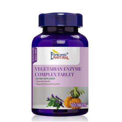 (8 Pack) Esmond Natural: Vegetarian Enzyme Complex (Supports Digestive, Nutrient Absorption and Gut Health), GMP, Natural Product Assn Certified, Made in USA - 835.5mg, 480 Tablets