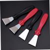 MERRYHAPY 6pcs Stainless Steel Decontamination Shovel Ice Fridge Scrapers Cleaning Shovel for Wall Kitchen High Efficiency Ergonomic Handle for Daily Cleaning view 3