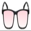 Calabria R861 Pink FL-41 Reading Glasses +6.00 Black Unisex Fluorescent Light Sensitivity Indoor Outdoor Photophobia Readers view 2