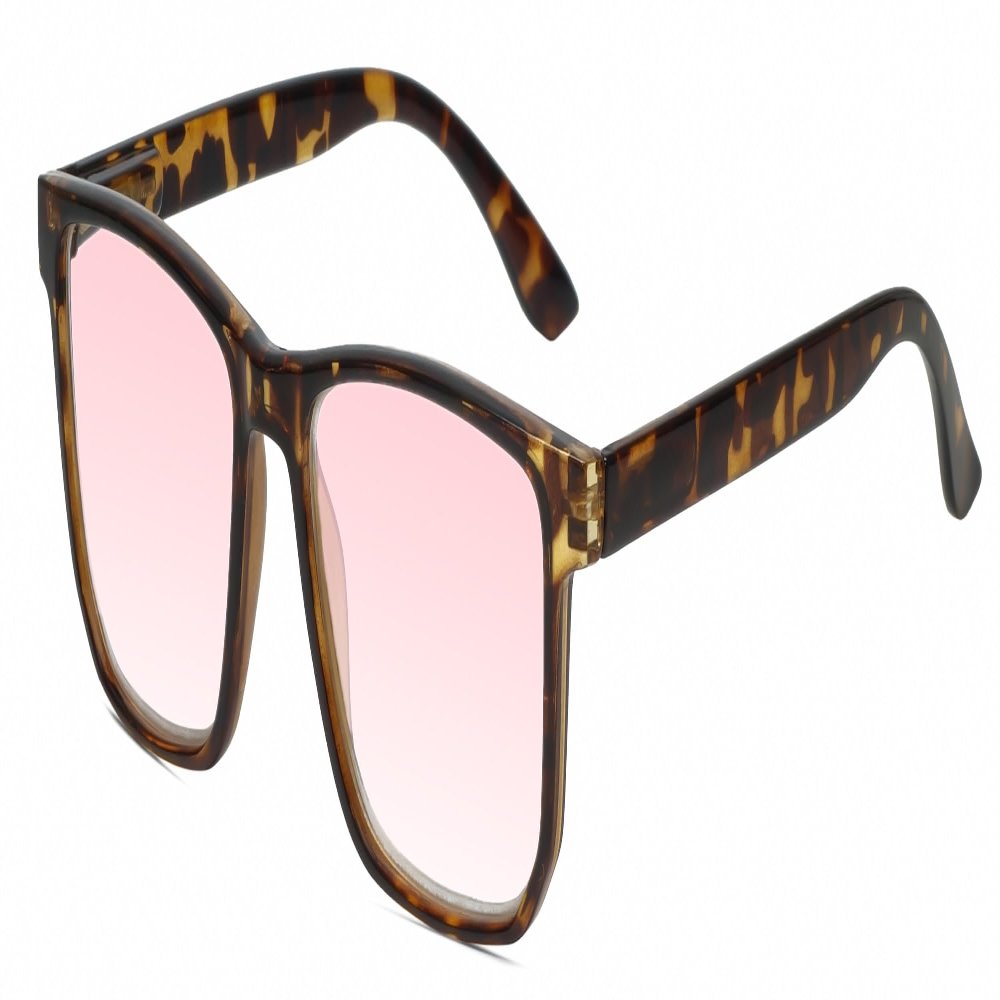 Calabria R861 FL-41 Reading Glasses +1.25 Tortoise Havana Fluorescent Light Sensitivity Indoor Outdoor Photophobia Readers