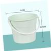 WHAMVOX 1pcs Heavy-Duty Round Bucket Handle for Mopping Utility Water Container for Home and Outdoor Use Sturdy and Versatile Design Green view 4