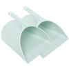 COSMEVIVI 2pcs Portable Trash Shovel Dustpan Mini Cleaning Shovel Handle for Quick Cleanups for Home Desktop and Pet Care Nordic Blue view 1