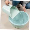 COSMEVIVI 2pcs Portable Trash Shovel Dustpan Mini Cleaning Shovel Handle for Quick Cleanups for Home Desktop and Pet Care Nordic Blue view 4