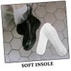 TOBBOMEY 4pairs Thermal Wool Insoles Winter Shoe Inserts for Women Breathable and Warm Insoles Metatarsal Pads for Men view 3
