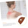 FRCOLOR Ergonomic Facial Scraping Plate Gua Sha Instrument Wooden Massaging Board for Neck Shoulder Tool Comfortable Grip view 4