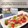 Lauras Gourmet, Over The Top Savory Seasoned Ancient Grain Blends, The Italian, 10 oz. Tin, All-Natural, Gluten-Free Topper for Salads, Soups, Yogurt, and Recipes view 4