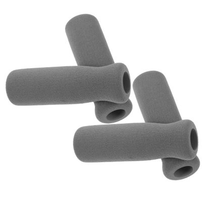 NOLITOY 4pcs Walking Cane Handle Grip Cane Soft Handle Cover Walking Stick Seat Accessories