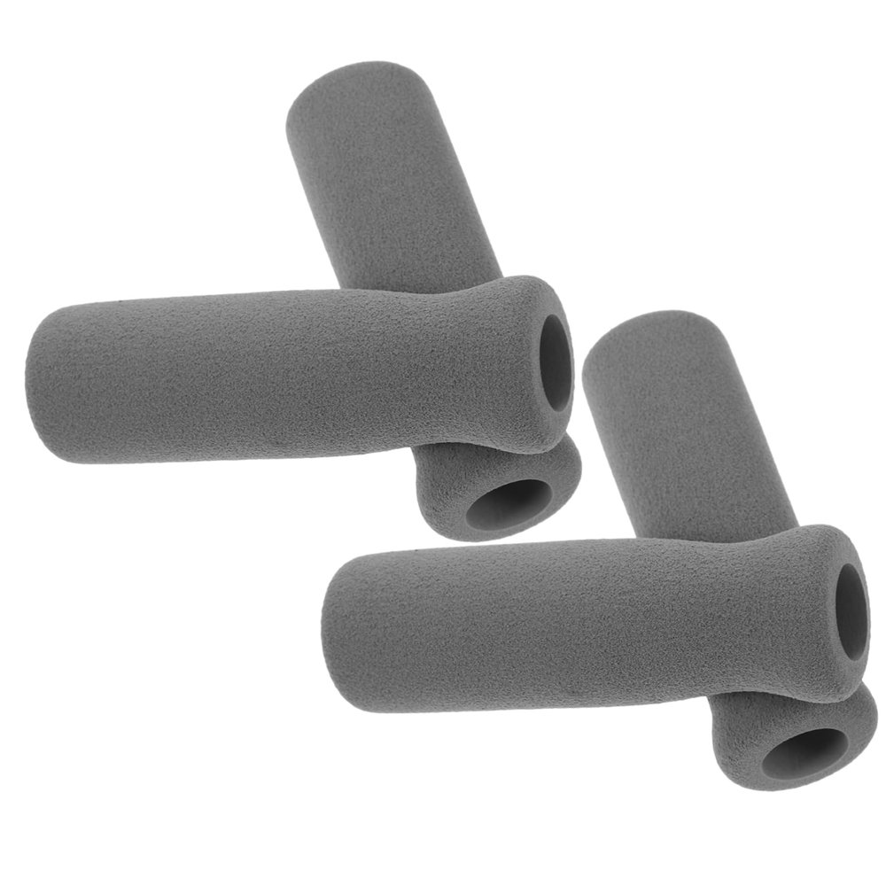 NOLITOY 4pcs Walking Cane Handle Grip Cane Soft Handle Cover Walking Stick Seat Accessories