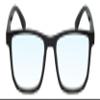 Calabria R861 Blue Light Reading Glasses +2.00 Black Men Women Trendy Eyeglasses Work Gaming Computer Readers w/Zipper Case view 2
