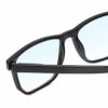 Calabria R861 Blue Light Reading Glasses +2.00 Black Men Women Trendy Eyeglasses Work Gaming Computer Readers w/Zipper Case view 4
