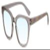 Calabria R860 Blue Light Reading Glasses +3.50 Grey Crystal Pink Womens Trendy Eyeglass Work Gaming Computer Readers w/Case view 1