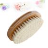 HAPINARY Versatile Bath Brush Wood Wool Gentle Hair Cleaning Brush Shampoo Bath Accessories view 4