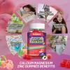 2 Pack Calcium Magnesium Gummies 600MG, Calcium Magnesium Zinc Gummies with Vitamin D3 - High Absorption Complex Calcium Supplement, Vegan, 120 Counts view 4