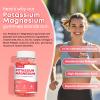 2 Pack Potassium Magnesium Supplement Gummies for Adults Kids, Magnesium Glycinate & Potassium Citrate, Plus Multivitamin, Omega-3 & Black Pepper, Leg Cramps, Muscle & Heart Health, 120 Count view 3