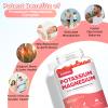 2 Pack Potassium Magnesium Supplement Gummies for Adults Kids, Magnesium Glycinate & Potassium Citrate, Plus Multivitamin, Omega-3 & Black Pepper, Leg Cramps, Muscle & Heart Health, 120 Count view 4