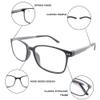 Ryegis 2 Pcs Progressive Reading Glasses for Men,Rectangular Sporty Style TR90 Blue Light Blocking Readers with Spring Hinge2.5 view 3