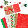 AORZIT Christmas Tissue Paper 80 Sheets - Snowflake Snowman Pattern 14x20 Inch, Gift Bags & Boxes Wrapping Packaging, DIY Arts Crafts view 3