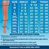 ABSOLUTE SUPPORT Made in USA - Compression Thigh High Stockings with Silicone Border for Women 15-20mmHg | For Lymphedema, Swelling, Post Surgery Recovery - Nude, Small, A102NU1 view 2