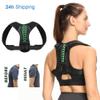 ZUIAI Adjustable Back Posture Corrector Belt Clavicle Spine Men Women Home Office Outdoor Upper Back Waist Shoulder Posture Correction(Medium-M) view 2