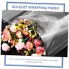 Healeved 1roll Transparent Cellophane Wrap for Flower Wrapping Crafts Material for Packaging Christmas Weddings Birthdays and More view 3