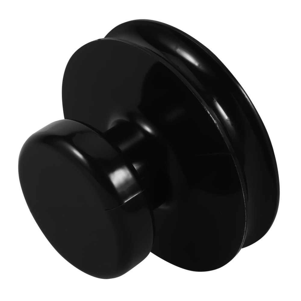 Anneome 2pcs Practical Rubber Handle for Sound Bowl Lifting Tool for Singing Bowls Diameter Black for Buddhist Sound Therapy and Meditation