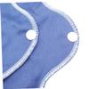 minkissy 8 Pack Reusable Sanitary Pads Washable Fabric Menstrual Pads for Women Portable Foldable Breathable Zipper Bag view 2