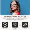 1 Pair Plastic TR90 Glasses Replacement Arms Single Teeth Convex Teeth Universal Glasses and Sunglasses Replacement for Glasses Repair 8mm Width view 4