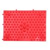 TOVINANNA 4pcs Foot Massage Pad Acupressure Mat for Relaxation Toe Pressure Plate for Home and Outdoor Use for Red view 1