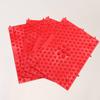 TOVINANNA 4pcs Foot Massage Pad Acupressure Mat for Relaxation Toe Pressure Plate for Home and Outdoor Use for Red view 2