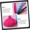 BCOATH 2pcs Reusable Handheld Duster Non-Slip Handle Multi-Purpose Cleaning Tools for Home Office and Car Dusting for Ceiling Fans Furniture and Electronics view 3