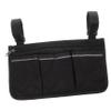 TOVINANNA Electric Wheelchair Arm Bag Reflective Strip Senior Mobility Accessory Storage for Keys Phone Wallet view 1