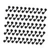 FOMIYES 400pcs Breathable Nose Filters Washable Sponge Plugs for Adults Women Nose Guard for Swimming Spray Tanning Makeup view 3