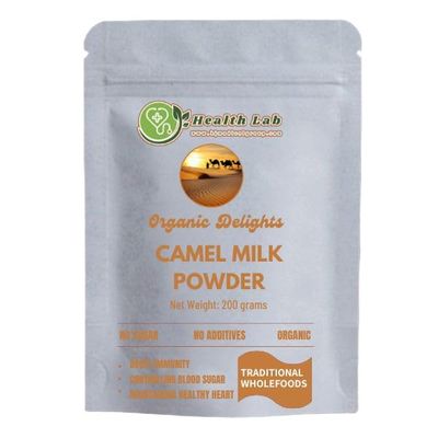 HEALTH LAB - 100% Pure & Natural Camel Milk Powder, Organic, Gluten Free & No Additives - 200 gram