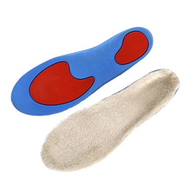 KOMBIUDA Winter Insoles XL Thickened Plush Shoe Inserts for Cold Days Breathable Non-Slip Design for Casual Shoes and Boots Keep Feet Warm and Comfortable