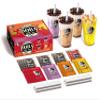 J WAY Instant Boba Bubble Pearl Variety Milk Tea Fruity Tea Kit with Authentic Brown Sugar Caramel Fruity Tapioca Boba, Ready in Under One Minute, Paper Straws Included - Gift Box - 10 Servings view 1