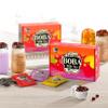 J WAY Instant Boba Bubble Pearl Variety Milk Tea Fruity Tea Kit with Authentic Brown Sugar Caramel Fruity Tapioca Boba, Ready in Under One Minute, Paper Straws Included - Gift Box - 10 Servings view 3