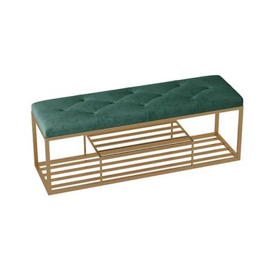 FAMEOYA Shoe Bench Light Luxury Shoe Changing Stool Simple Door Wearing Shoe Stool Nordic Entry Shoe Rack Can Sit Low Stool Storage Stool Shower Stool for Inside Shower(D,M 100cm)