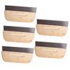 Didiseaon 5pcs Stainless Steel Window Tint Squeegee Sticker Remover Tool Film Applying Tool Film Scraper Wall Sticker Scraper Car Gadget view 1